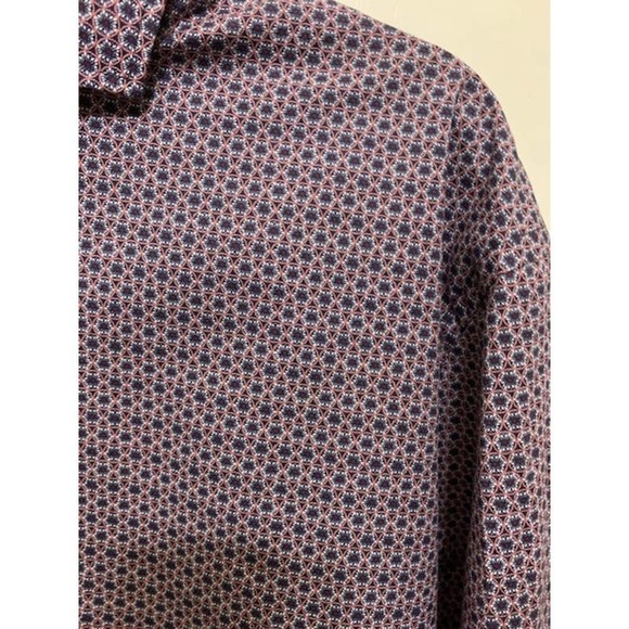 Brax Dress Shirt Mens Medium Button Down Hi Flex Easy Care Modern Fit New - Picture 6 of 6